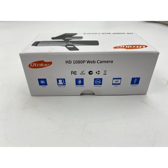 Qtniue FHD Webcam 1080p, Desktop or Laptop and Smart TV Webcam with Microphone - Picture 5 of 10
